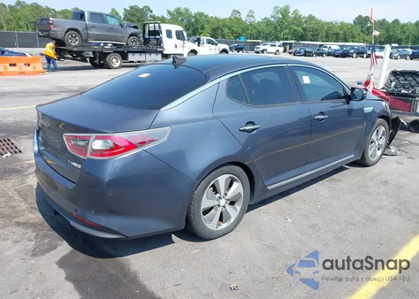 2015 Kia Optima Hybrid Ex z USA, uszkodzony, nr VIN KNAGN4AD8F5084764